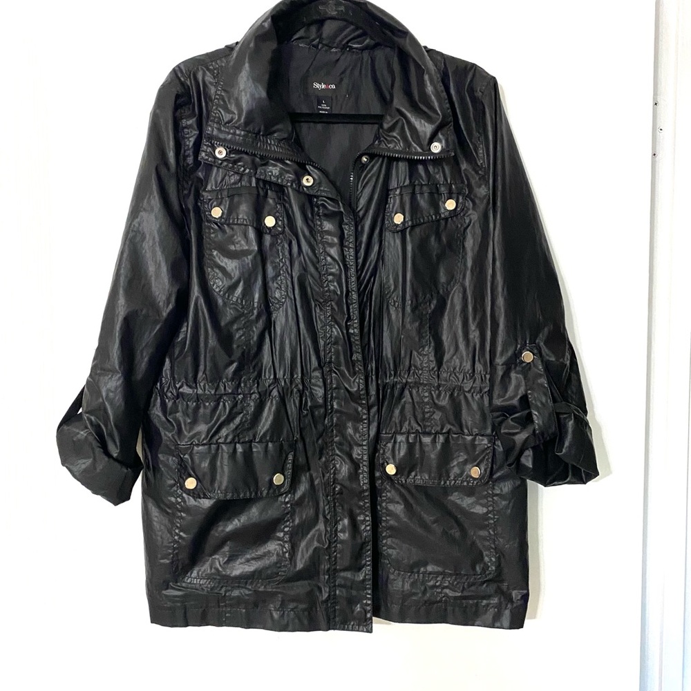 STYLE & Co. rain wind coat